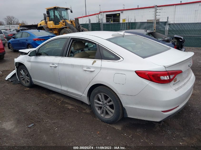 2015 HYUNDAI SONATA 2.4L SE - 5NPE24AF3FH213983