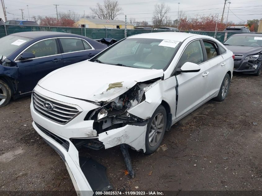 2015 HYUNDAI SONATA 2.4L SE - 5NPE24AF3FH213983