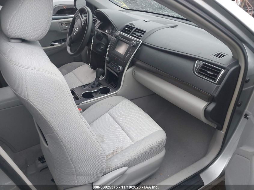 2015 TOYOTA CAMRY LE/XLE/SE/XSE - 4T4BF1FK1FR502833
