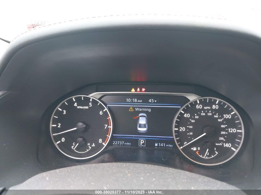 2022 NISSAN ALTIMA SR - 1N4BL4CWXNN306601