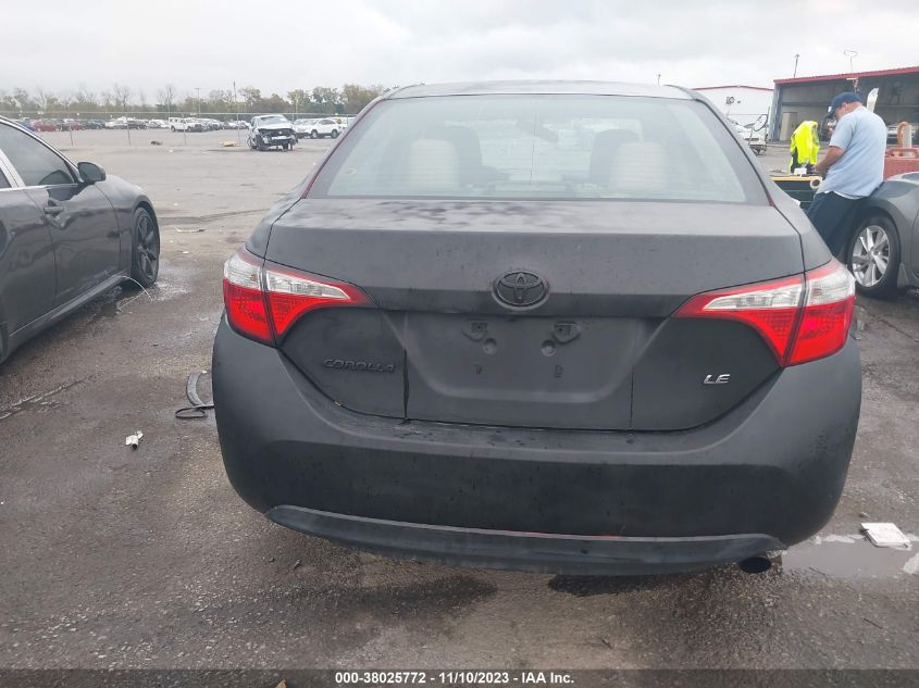 2014 TOYOTA COROLLA LE - 5YFBURHEXEP091549