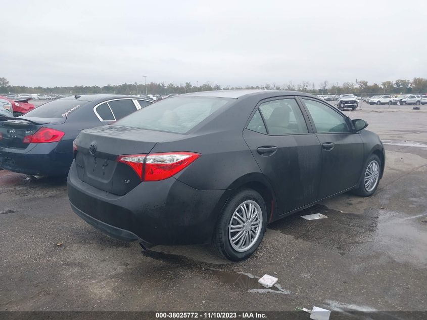 2014 TOYOTA COROLLA LE - 5YFBURHEXEP091549