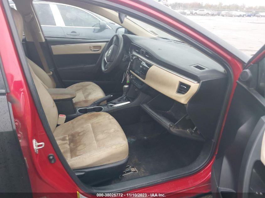 2014 TOYOTA COROLLA LE - 5YFBURHEXEP091549