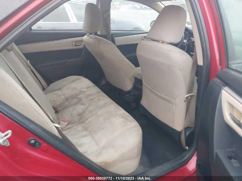 2014 TOYOTA COROLLA LE - 5YFBURHEXEP091549