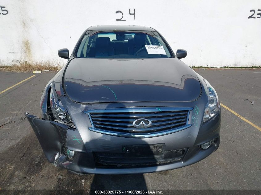 2013 INFINITI G37X - JN1CV6AR0DM750272