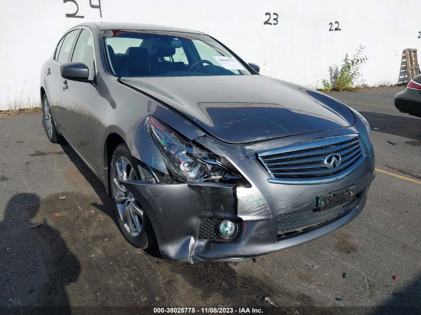 2013 INFINITI G37X - JN1CV6AR0DM750272