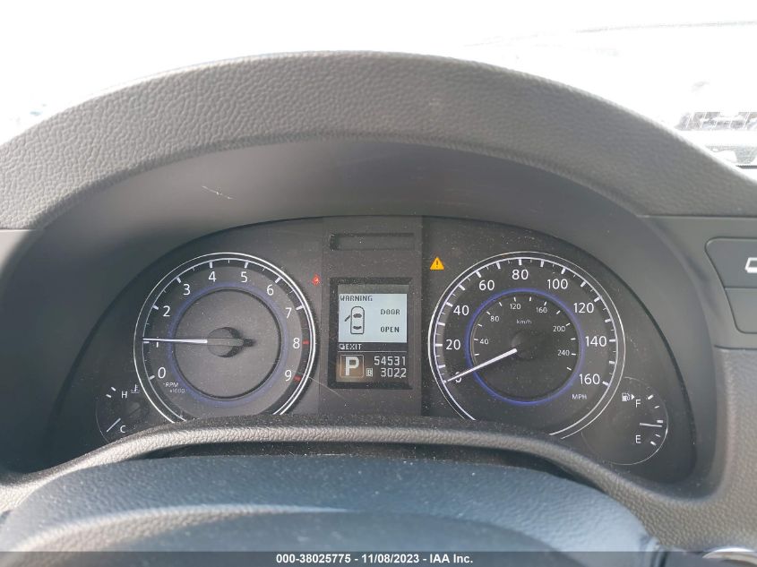 2013 INFINITI G37X - JN1CV6AR0DM750272