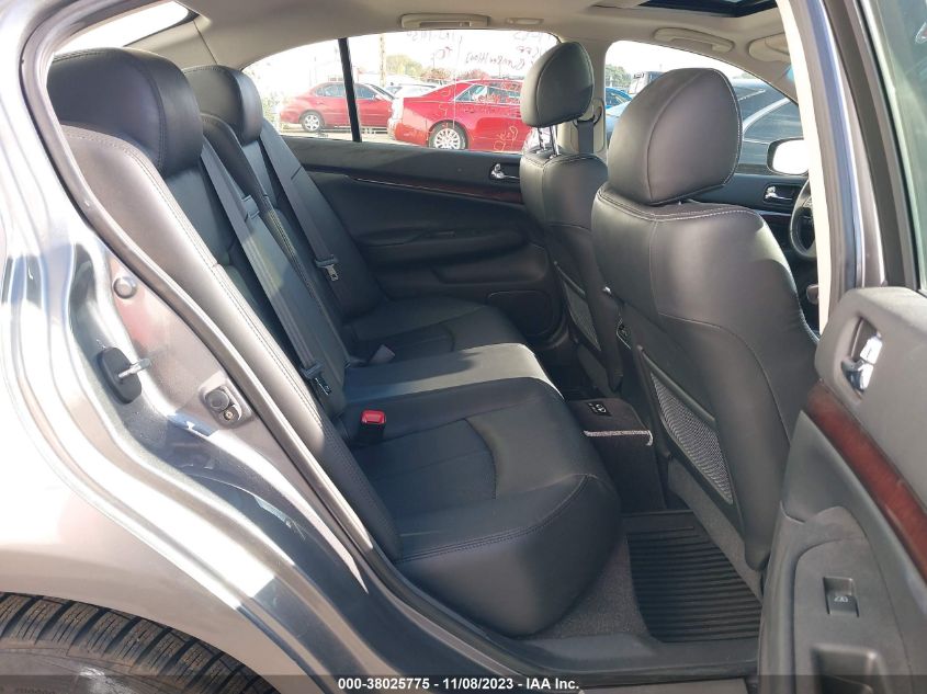 2013 INFINITI G37X - JN1CV6AR0DM750272