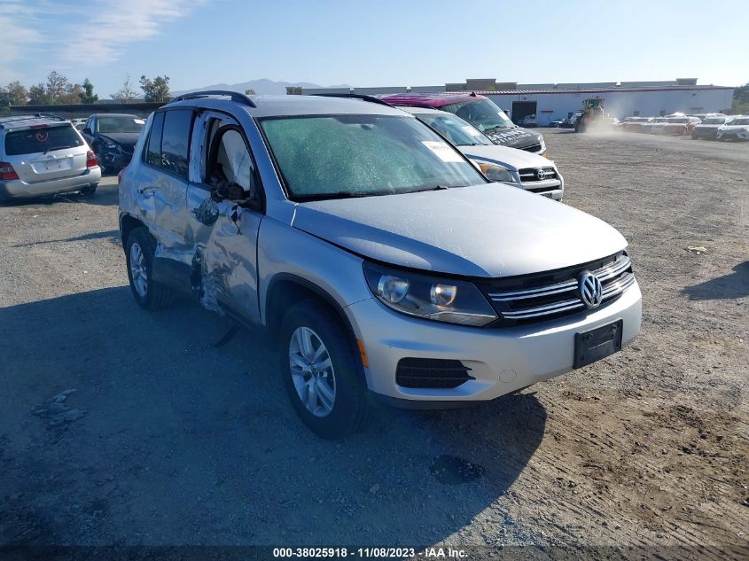 2015 VOLKSWAGEN TIGUAN S/SE/SEL/R-LINE - WVGAV7AX5FW595889