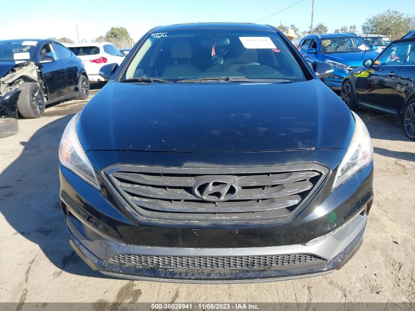 2015 HYUNDAI SONATA 2.4L SPORT - 5NPE34AF7FH071246