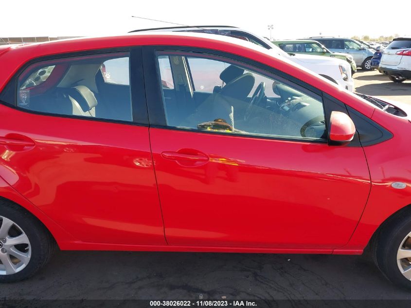 2013 MAZDA MAZDA2 TOURING - JM1DE1LY4D0160902