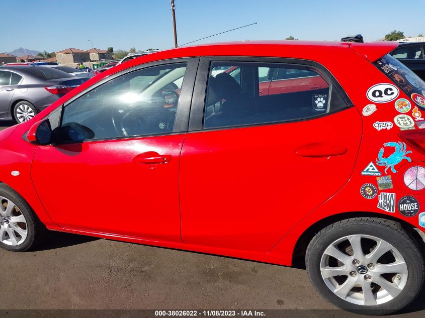 2013 MAZDA MAZDA2 TOURING - JM1DE1LY4D0160902