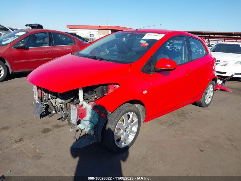 2013 MAZDA MAZDA2 TOURING - JM1DE1LY4D0160902