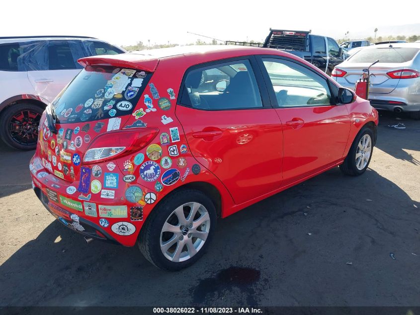 2013 MAZDA MAZDA2 TOURING - JM1DE1LY4D0160902