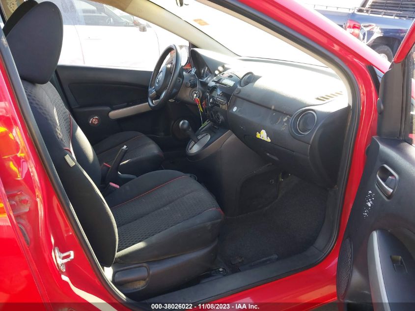 2013 MAZDA MAZDA2 TOURING - JM1DE1LY4D0160902