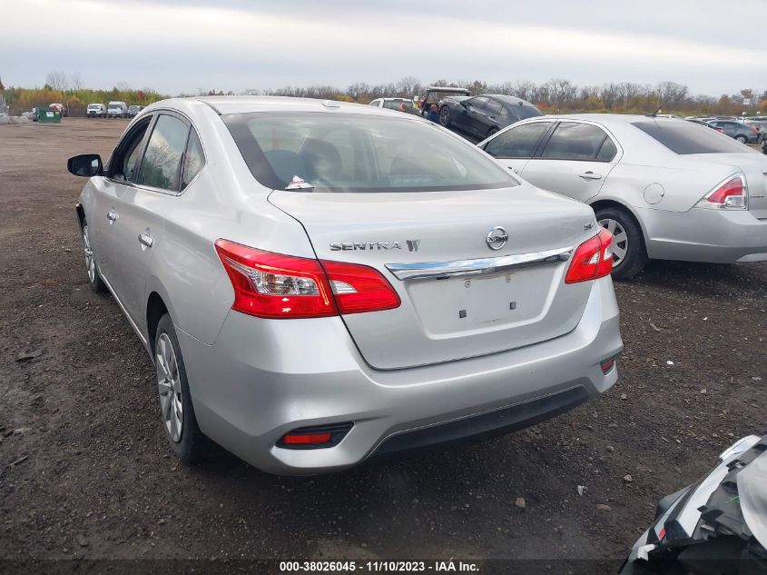 2017 NISSAN SENTRA SV - 3N1AB7AP0HY319857