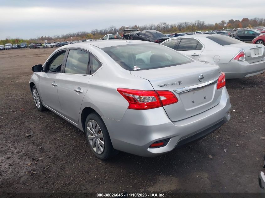 2017 NISSAN SENTRA SV - 3N1AB7AP0HY319857