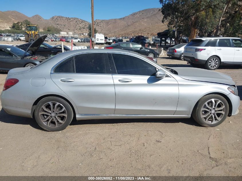 2016 MERCEDES-BENZ C 300 LUXURY/SPORT - 55SWF4JB9GU159609