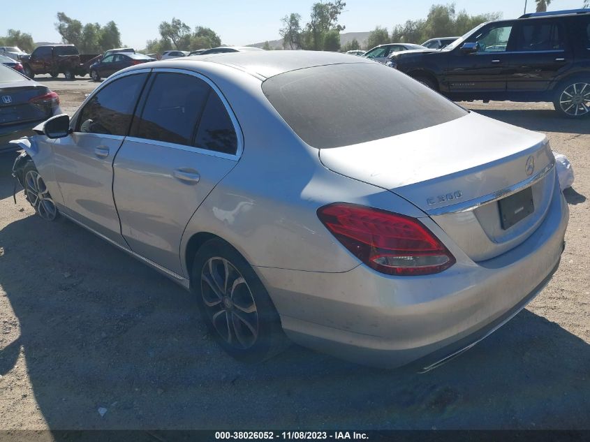 2016 MERCEDES-BENZ C 300 LUXURY/SPORT - 55SWF4JB9GU159609