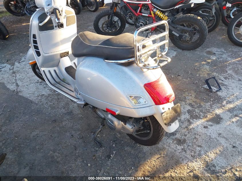 2009 VESPA GTS 250 ZAPM459L095008565