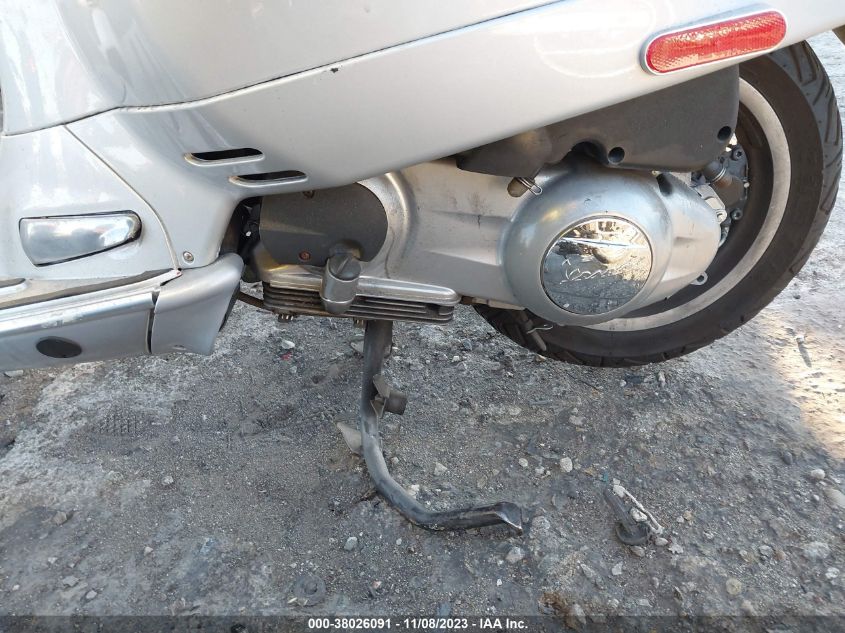 2009 VESPA GTS 250 ZAPM459L095008565