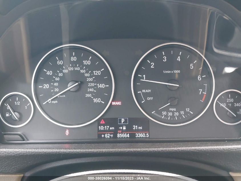 2014 BMW 320I - WBA3B1C51EP679616