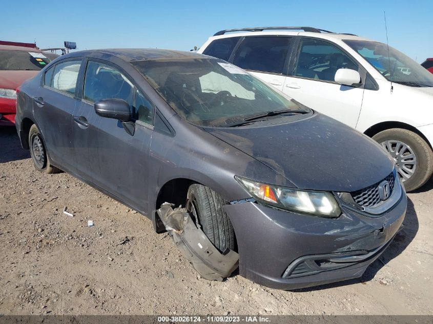 2015 HONDA CIVIC LX - 2HGFB2F57FH555102