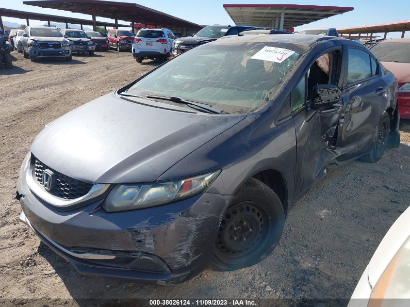 2015 HONDA CIVIC LX - 2HGFB2F57FH555102