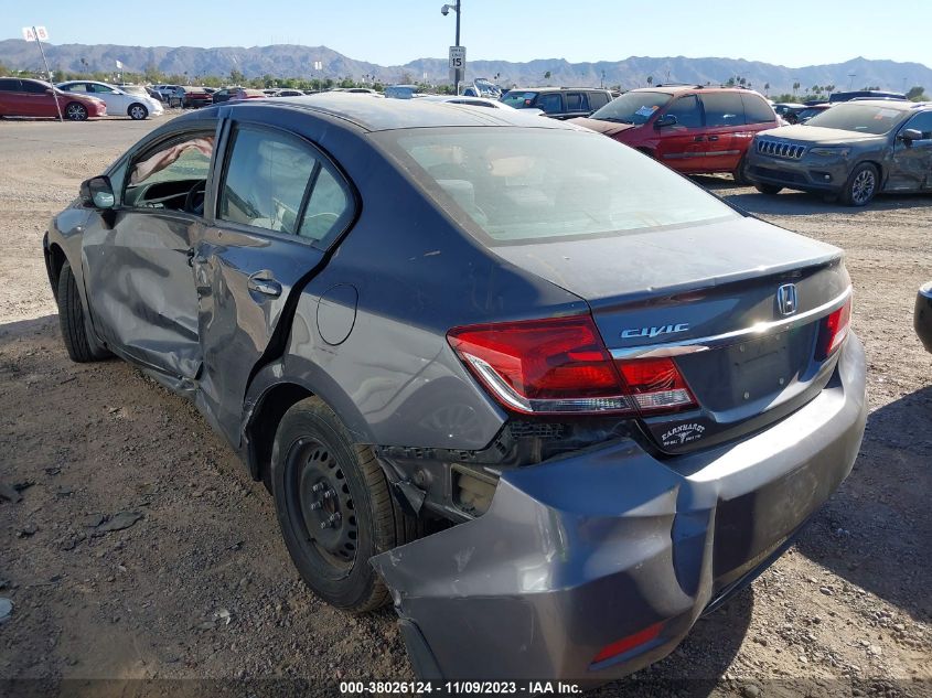 2015 HONDA CIVIC LX - 2HGFB2F57FH555102