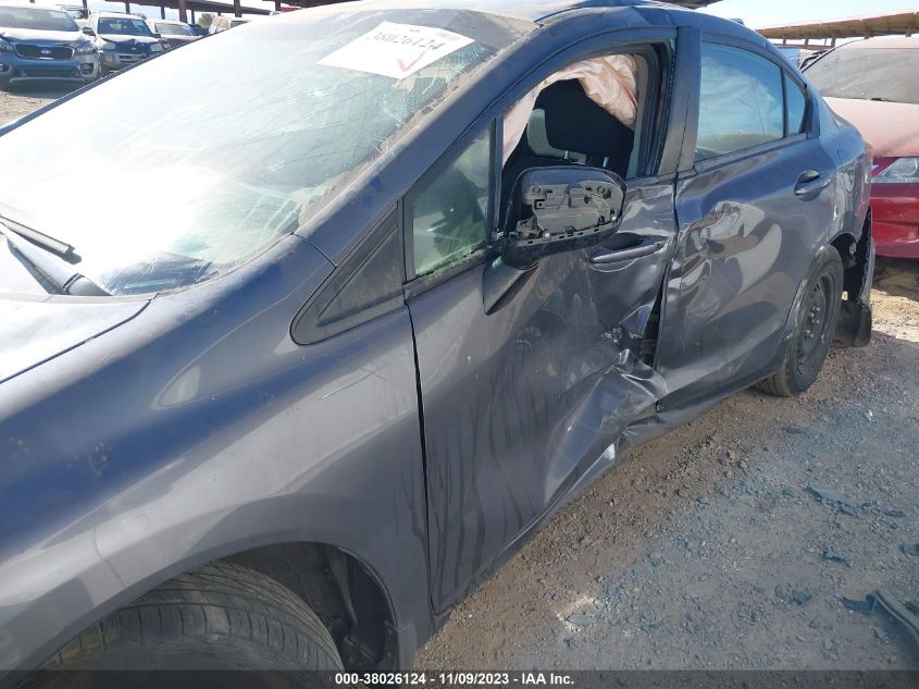 2015 HONDA CIVIC LX - 2HGFB2F57FH555102
