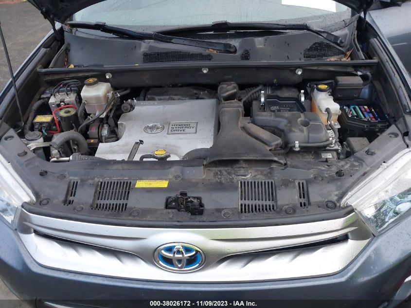 2013 TOYOTA HIGHLANDER HYBRID LIMITED JTEDC3EH8D2017014