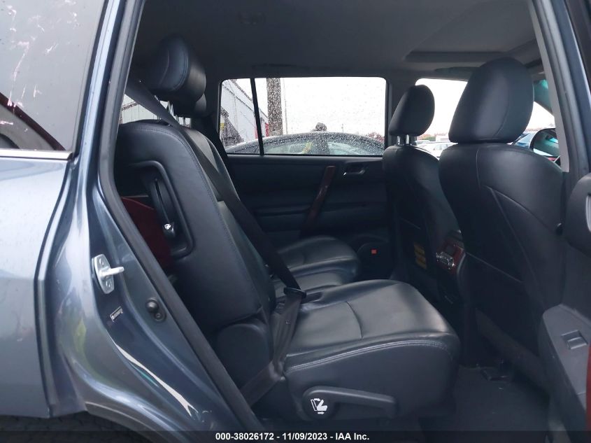 2013 TOYOTA HIGHLANDER HYBRID LIMITED JTEDC3EH8D2017014