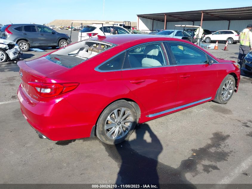 2017 HYUNDAI SONATA SPORT - 5NPE34AF2HH453851