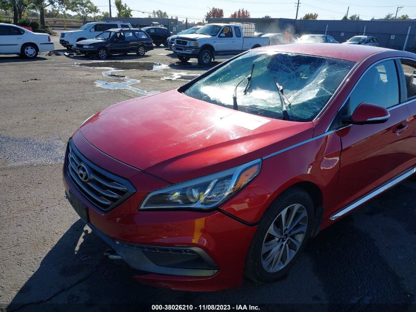 2017 HYUNDAI SONATA SPORT - 5NPE34AF2HH453851