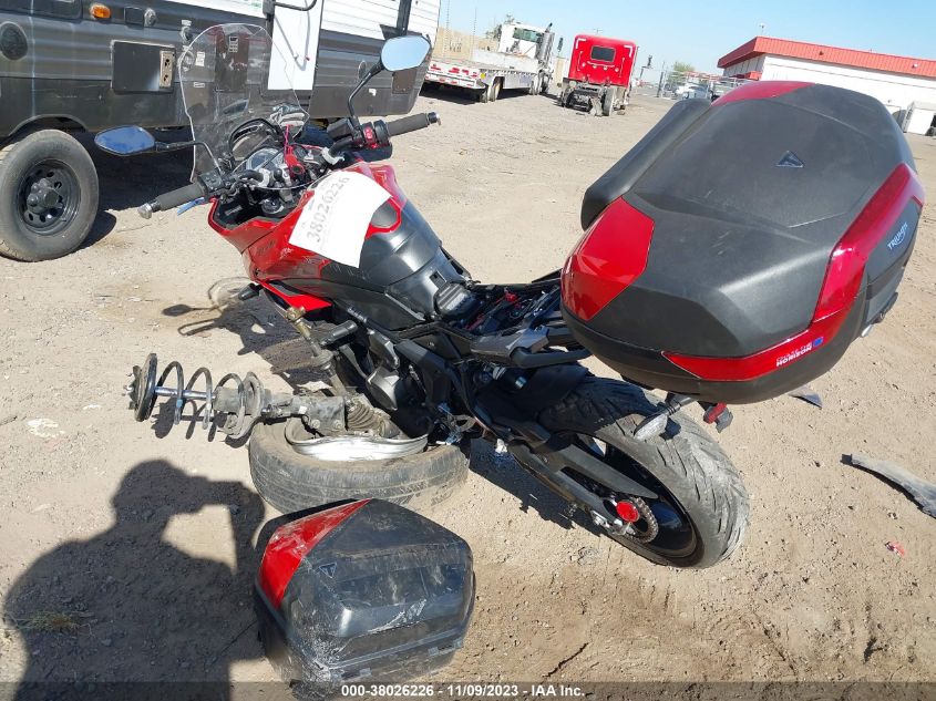 2022 TRIUMPH MOTORCYCLE TIGER SPORT 660 SMTL20UL2NTAY0391