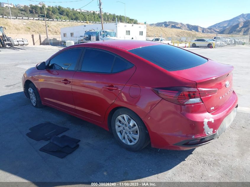 2020 HYUNDAI ELANTRA SE - KMHD74LF3LU900808