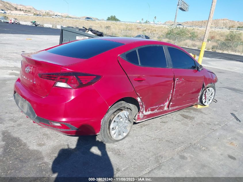 2020 HYUNDAI ELANTRA SE - KMHD74LF3LU900808
