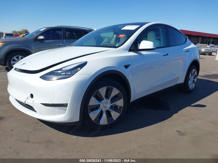 VIN 7SAYGDEE8PF608311 2023 TESLA MODEL Y