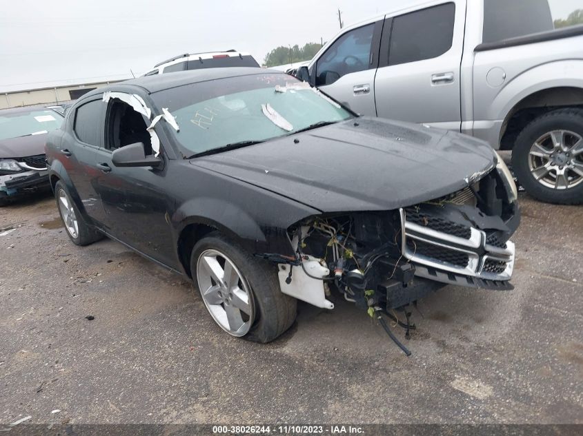 2013 DODGE AVENGER SE - 1C3CDZAB8DN688523