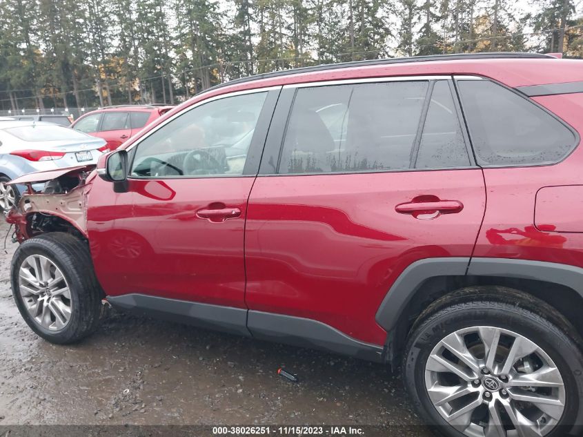 2022 TOYOTA RAV4 XLE PREMIUM - 2T3A1RFV9NW318596