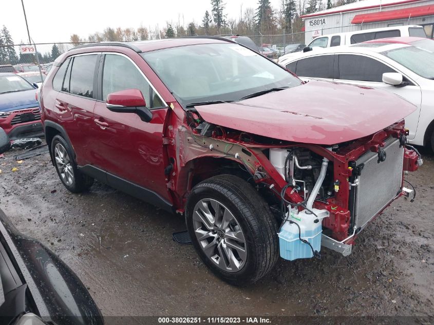 2022 TOYOTA RAV4 XLE PREMIUM - 2T3A1RFV9NW318596