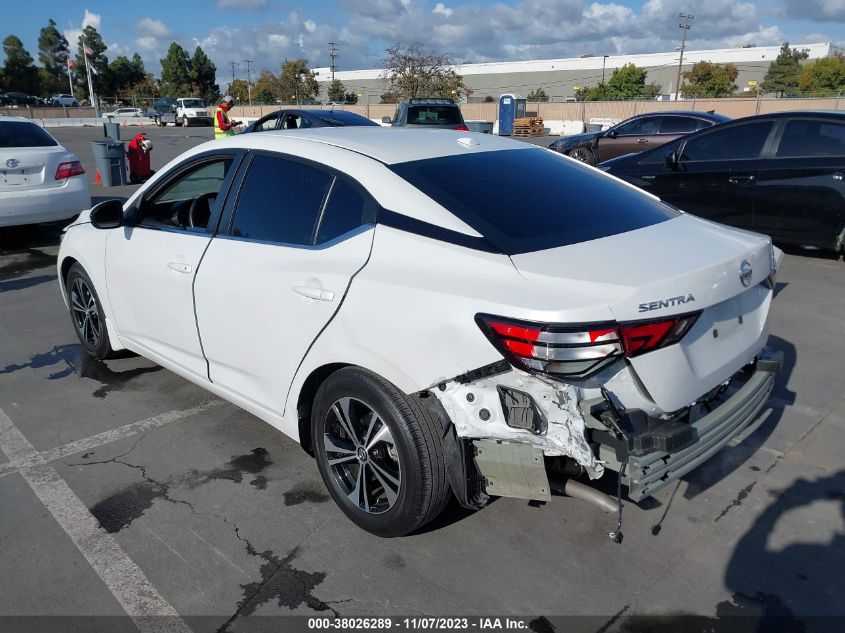 2021 NISSAN SENTRA SV XTRONIC CVT - 3N1AB8CV6MY296824