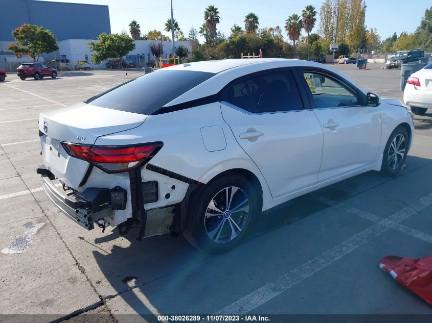 2021 NISSAN SENTRA SV XTRONIC CVT - 3N1AB8CV6MY296824