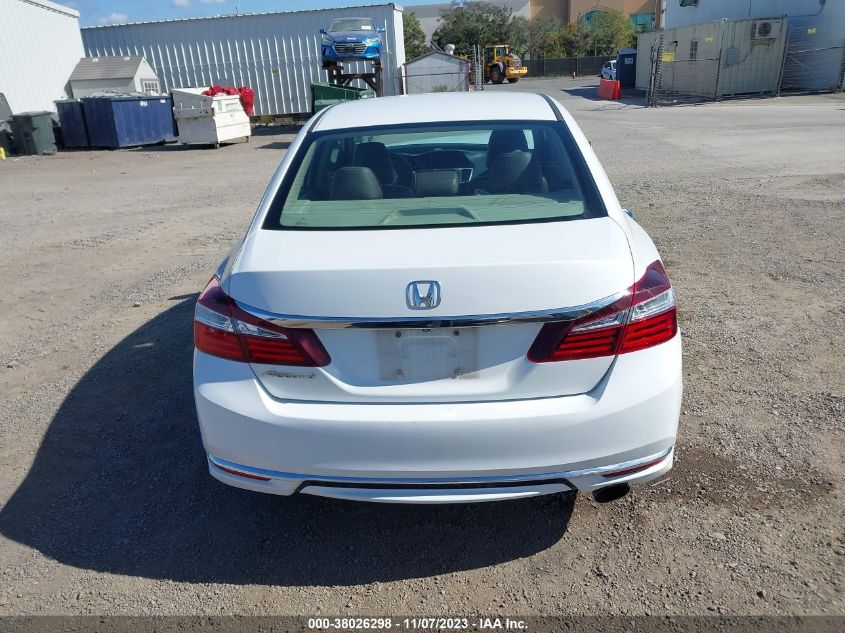2016 HONDA ACCORD LX - 1HGCR2F31GA208913