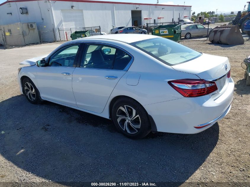 2016 HONDA ACCORD LX - 1HGCR2F31GA208913