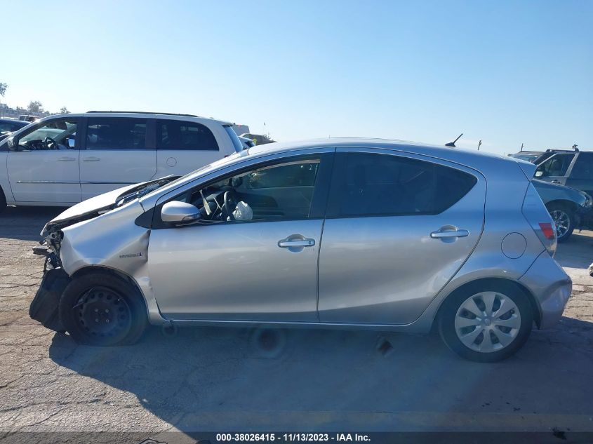 2014 TOYOTA PRIUS C TWO - JTDKDTB30E1073327