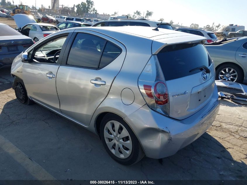 2014 TOYOTA PRIUS C TWO - JTDKDTB30E1073327
