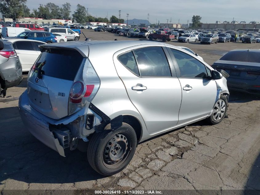 2014 TOYOTA PRIUS C TWO - JTDKDTB30E1073327