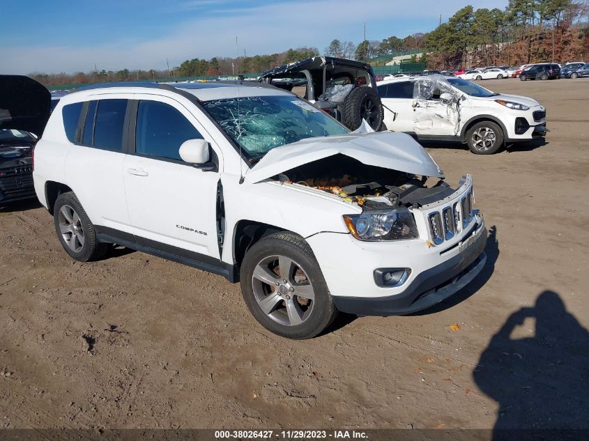 2016 JEEP COMPASS LATITUDE - 1C4NJDEB8GD733730