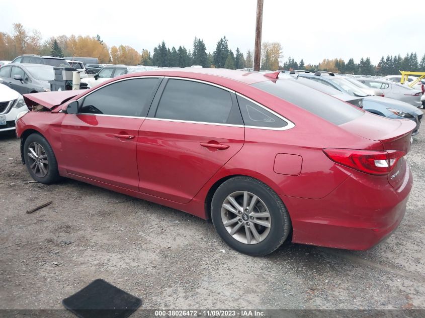 2017 HYUNDAI SONATA 2.4L - 5NPE24AF2HH557811